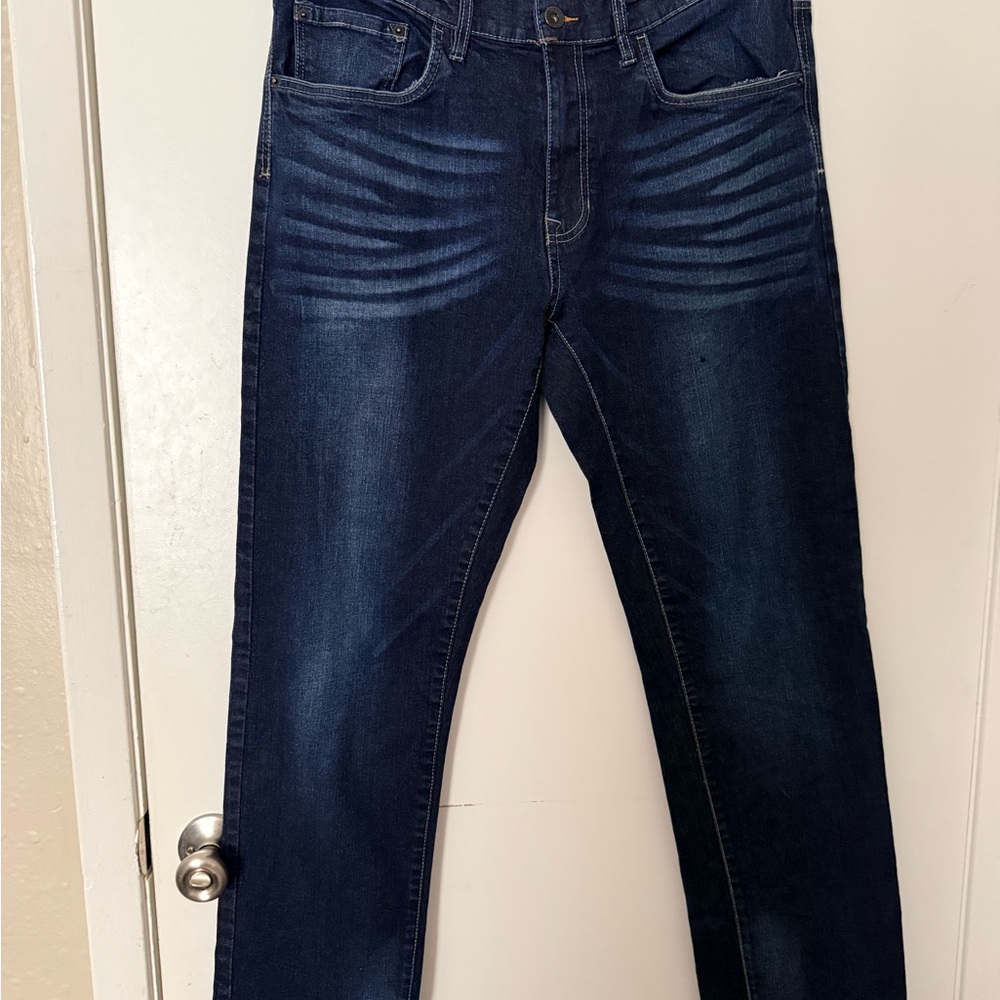 Weatherproof Dark Blue Slim Jeans